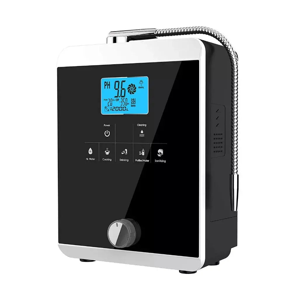 High-Quality Water Ionizer Machine – pH 3-11.0 Alkaline Acid, Up to -800mV ORP, Auto-Cleaning, LCD Touch Water Filter