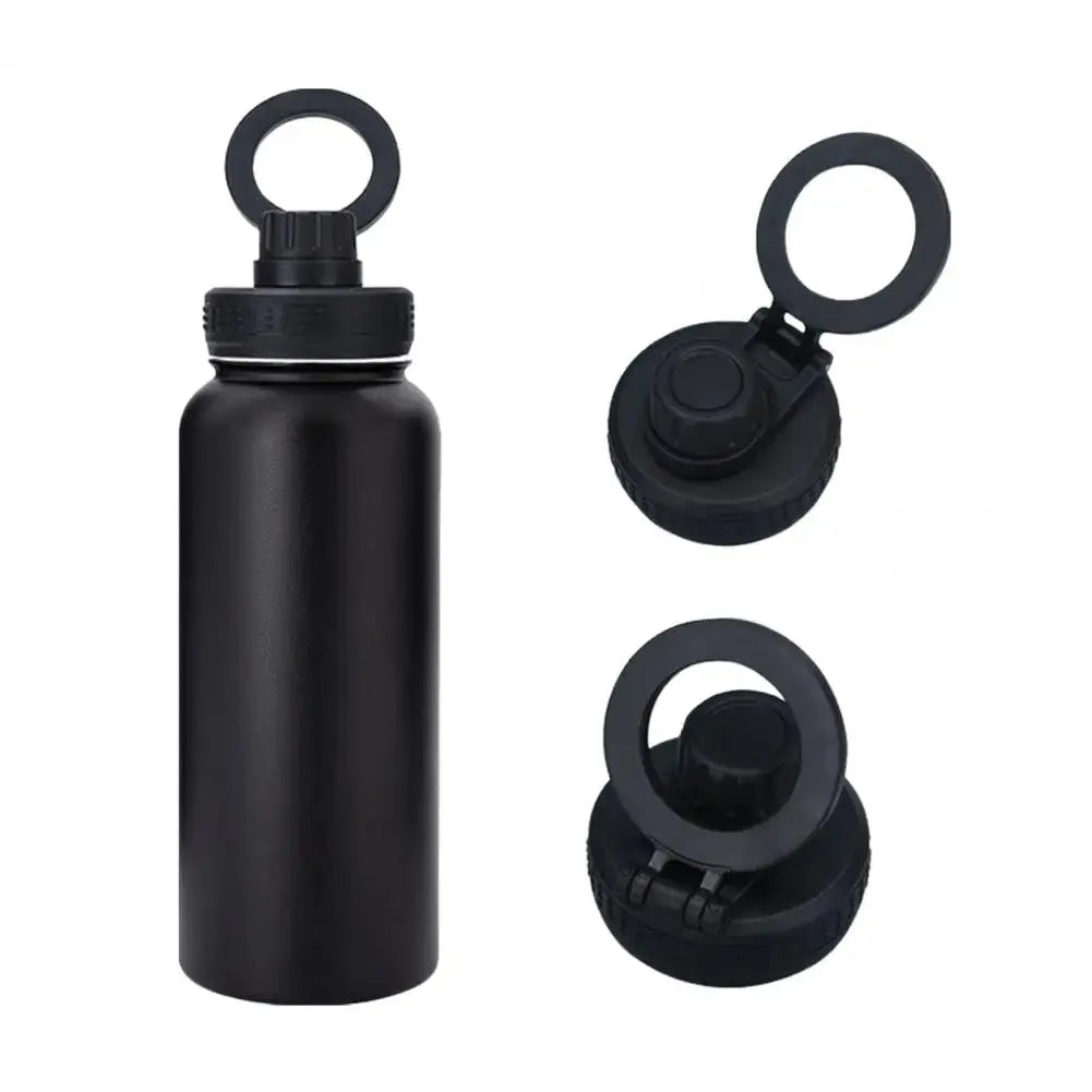 Insulated Water Bottle with Phone Holder 24 oz 1L ionessence