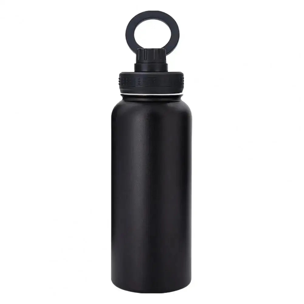 Insulated Water Bottle with Phone Holder 24 oz 1L