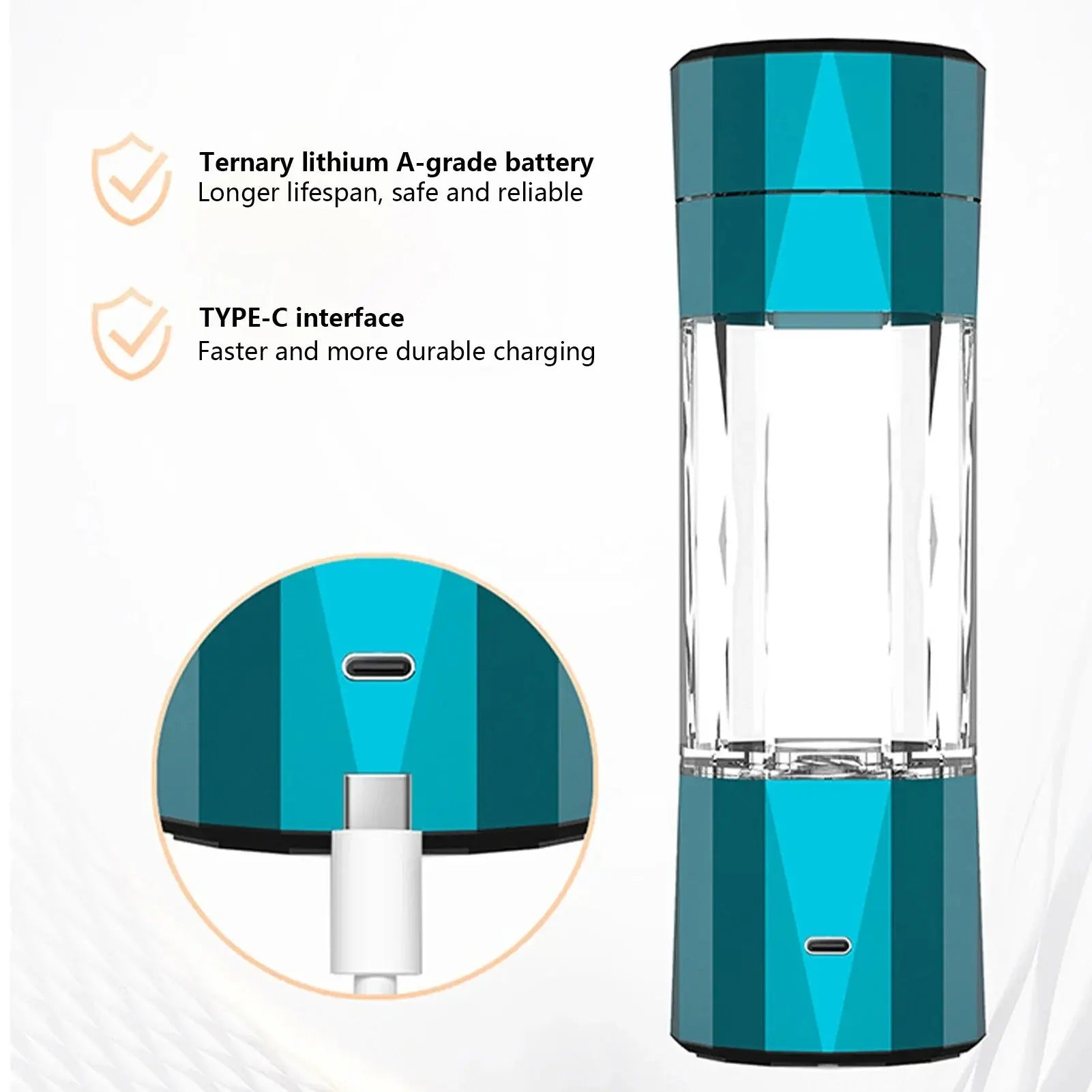 Premium Hydrogen water bottle 8000 PPB ionessence