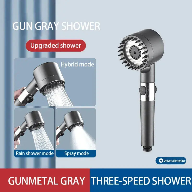 Shower Head High-pressure Filter Massage - ionessence