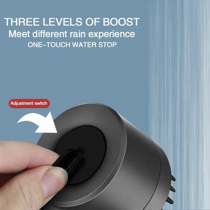 Shower Head High-pressure Filter Massage - ionessence