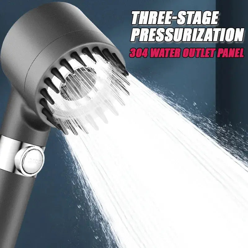 Shower Head High-pressure Filter Massage - ionessence