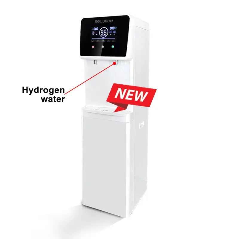 Vertical Floor Electric Hydrogen Water Dispenser RO Reverse Osmosis Water Filter Purifier Commercial Direct Drinking Machine ionessence