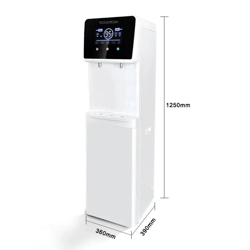 Vertical Floor Electric Hydrogen Water Dispenser RO Reverse Osmosis Water Filter Purifier Commercial Direct Drinking Machine